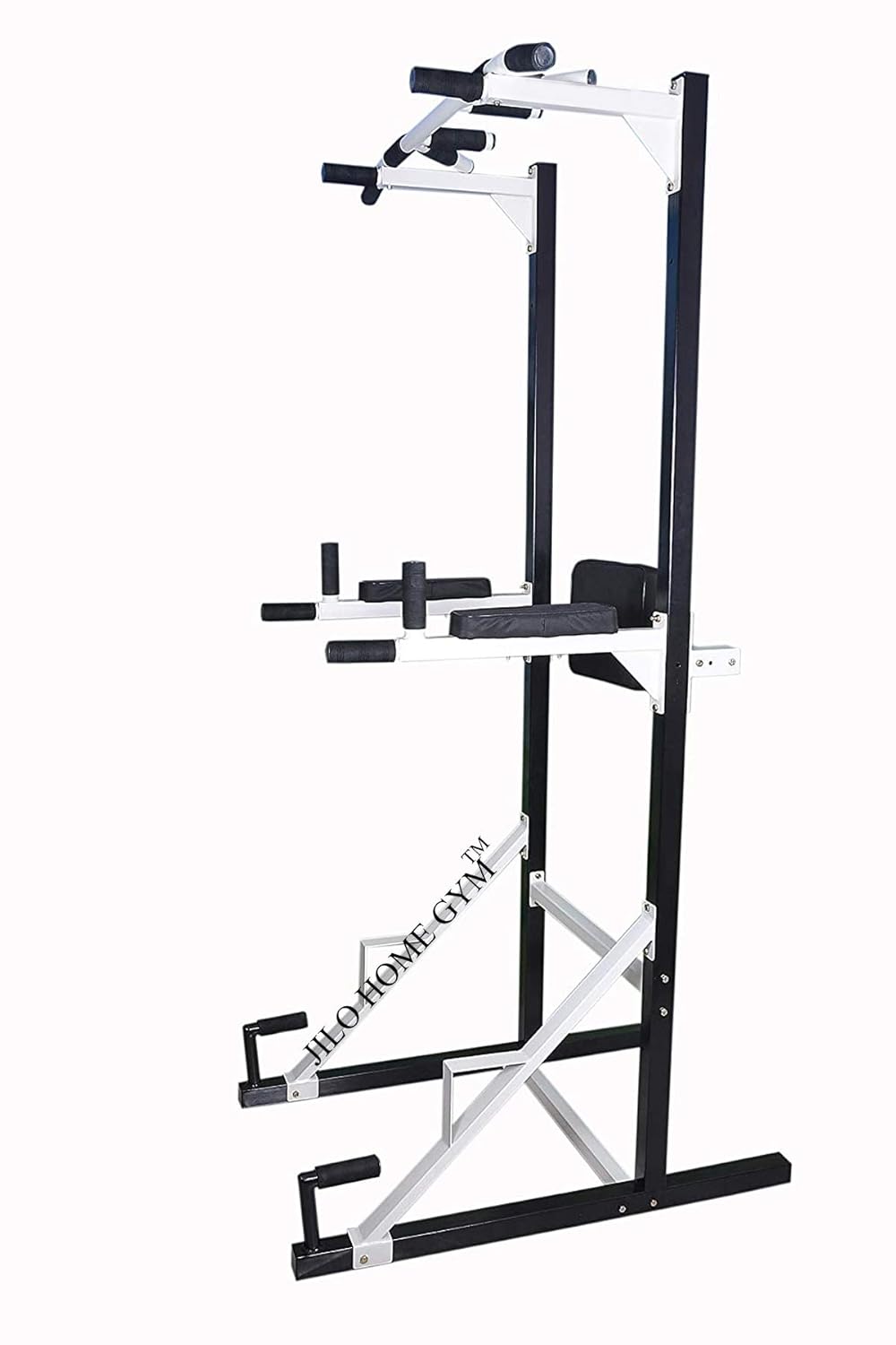 Steel Power Tower 6 (Medium, White, Black)